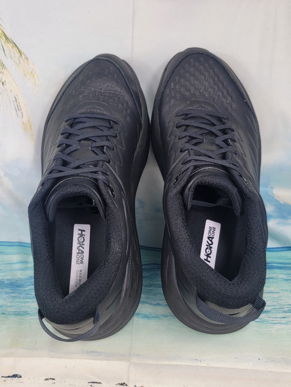Hoka Bondi SR Black Slip Resistant Mens 14 - Picture 5 of 9